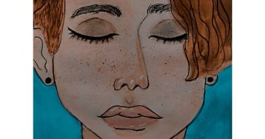 قارئة تشارك "صحافة مواطن" برسومات فنية تبرز موهبتها فى الرسم 