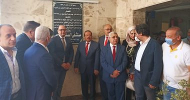 رئيس جامعة طنطا يفتتح مستشفى الصدر الجديد بتكلفة تتجاوز ١٣٠ مليون