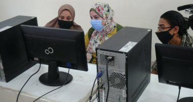 مكتب تنسيق جامعة المنيا يواصل استقبال طلاب المرحلة الثانية.. صور