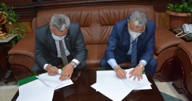 محافظ المنيا يوقع مذكرة تفاهم مع هيئة تنمية الصعيد لتشغيل 3 مشروعات إنتاجية