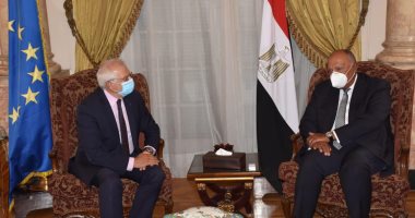 سامح شكرى وبوريل يبحثان التعاون الثُنائى بين مصر والاتحاد الأوروبى