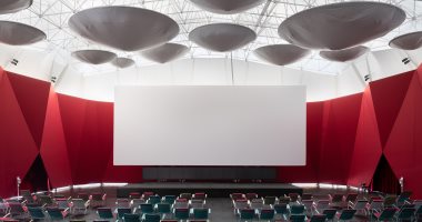 إنشاء "خيمة بدوية"  مؤقتة لاستقبال العروض السينمائية فى موسكو