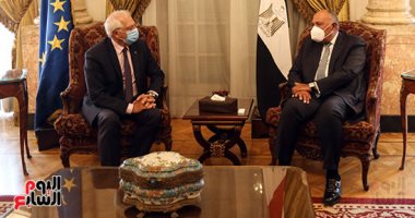 سامح شكرى يناقش مع نائب المفوضية الأوروبية تطورات الأوضاع بالمنطقة.. ويؤكد: المجتمع الدولى متوافق على حل الأزمة الليبية عبر مقررات برلين.. جوزيب بوريل: مصر لها دور وقف إطلاق النار بليبيا وإحلال السلام فى فلسطين