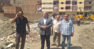 نائب محافظ الجيزة يقود حملة إزالة للتعديات على الأراضى الزراعية بقرية ترسا