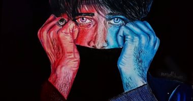 ريم تشارك "صحافة مواطن" رسومات فنية تبرز موهبتها فى الرسم