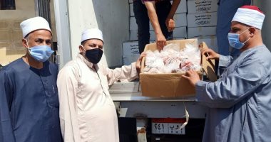 6 محافظات تستقبل 15 طنا من لحوم صكوك أضاحى الأوقاف.. صور 