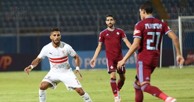 التعادل السلبي يسيطر على مواجهة الزمالك وبيراميدز بعد مرور 30 دقيقة 