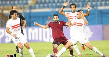الزمالك يحسم صراع الوصافة بثنائية في بيراميدز