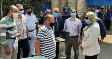 رئيس جهاز شئون البيئة تشرف على حملة لقياس نسبة عادم السيارات بالغربية