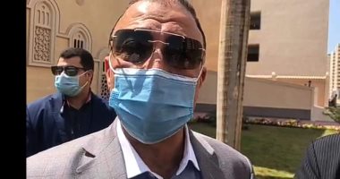 محافظ الإسكندرية ووكيل الأوقاف يؤديان صلاة الجمعة بمسجد الحق المبين بعد افتتاحه