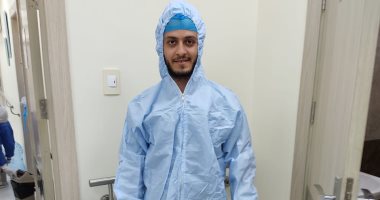"ممدوح"تمريض عزل مستشفى الجامعة بنى سويف على خط المواجهة ضد كورونا  