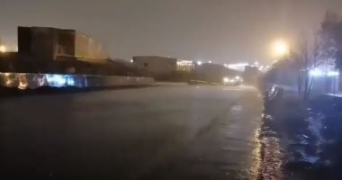 هطول أمطار غزيرة فى مكة المكرمة.. فيديو وصور