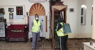 "أوقاف الأقصر" تستكمل حملات التعقيم والتطهير بالمساجد.. صور