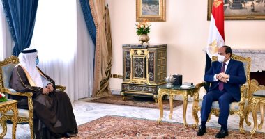 السيسي يؤكد استمرار الدعم المصري للبحرين في كافة مواقفها السياسية.. فيديو وصور 