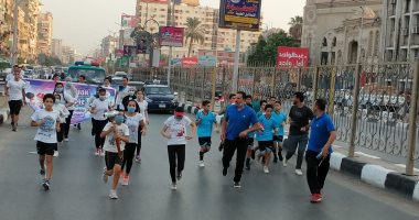 "رياضة الغربية" تنظم فعاليات تسليم شعلة أولمبياد الطفل المصرى