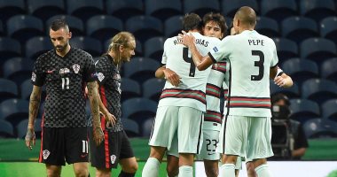البرتغال تقهر كرواتيا 1/4 فى دورى الأمم الأوروبية.. فيديو 