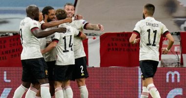 بلجيكا تتصدر مجموعتها بدوري الأمم الاوروبية بثنائية ضد الدنمارك.. فيديو