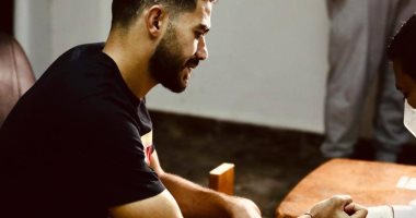الأهلي يجرى تحليل «رابيد تيست» قبل مواجهة الحرس.. صور
