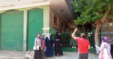 مركز رصد بجامعة حلوان يجرى زيارة لمنطقة كفر العلو لمعرفة احتياجات المواطنين
