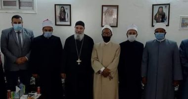 الكنيسة الكاثوليكية بالبحر الأحمر تستقبل وفدا من مشيخة الأزهر الشريف
