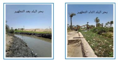 محافظ الفيوم يعلن تطهير 268 مجرى مائى بطول 837 كيلو متر.. صور
