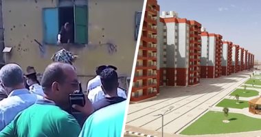 جزيرة الشيطان.. مواطن يفضح فيديوهات القناة القطرية حول عزبة الصفيح بروض الفرج.. القناة تزعم إلقاء الحكومة أثاث السكان من النوافذ لهدم المنازل.. وأحد الأهالى: محدش طردنا من بيوتنا واستلمنا شقق مجهزة..صور