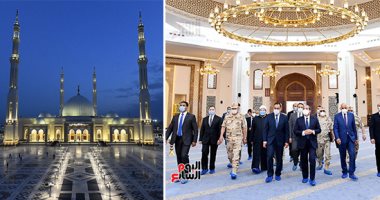 تحف معمارية على أرض حلال.. أيقونات حديثة للعمارة الإسلامية بمصر.. مسجد الصحابة بشرم الشيخ مزار سياحى.. الفتاح العليم يزين العاصمة الجديدة بـ4 مآذن بارتفاع 95 مترا.. وآل أبو ستيت ينافس على الجوائز العالمية.. صور