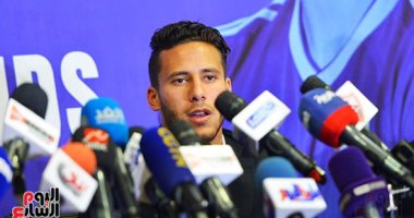 أول كلمة لرمضان صبحى بقميص بيراميدز.. فيديو