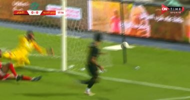 مروان محسن يهدر انفرادا أمام الحدود ويرفض هدية بادجى