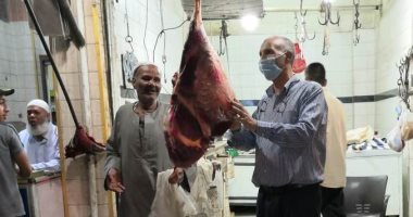 صور.. ضبط 4 آلاف و754 كجم لحوم ومنتجات غذائية فاسدة  بأسوان