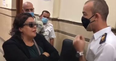 أولى جلسات محاكمة سيدة المحكمة المتهمة بالتعدى على ضابط شرطة.. اليوم