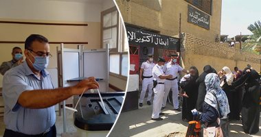 10 مشاهد فى اليوم الأول لجولة الحسم فى انتخابات الشيوخ.. "حنان" لم يمنعها شلل الأطفال من المشاركة والإدلاء بصوتها.. التصويت بالكمامة وبوابات للتعقيم وتطهير اللجان.. والسيدات وكبار السن يتصدرون المشهد.. صور