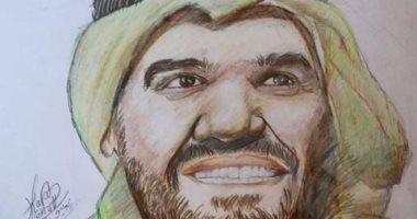 "كاراس" يشارك صحافة المواطن بلوحات لفنانين تظهر موهبته فى الرسم
