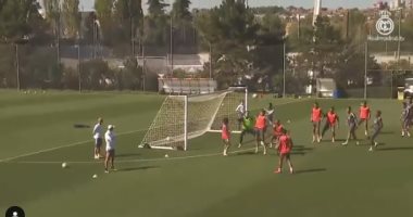 ملامح خطة ريال مدريد في الموسم الجديد تتجلي في التدريبات. . وبنزيما جاهز للتهديف 