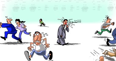 كاريكاتير.. قلق عالمي من موجة ثانية لكورونا