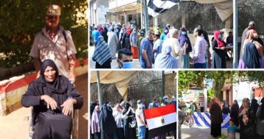 طوابير حاشدة للتصويت فى جولة الإعادة بانتخابات مجلس الشيوخ بالمحافظات.. إقبال ملفت للسيدات وكبار السن فى أسوان وقنا والقليوبية والأقصر وكفر الشيخ.. وذوى الهمم يتصدرون المشهد فى الإسماعيلية وأسيوط.. صور
