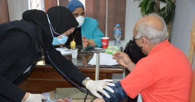 كشف طبى مجانى لأعضاء نقابة المهندسين بالإسكندرية.. صور