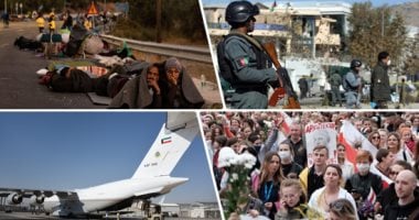 باختصار..أهم الأخبار العربية والعالمية حتى 12 ظهرا.. المهاجرون باليونان ينامون فى العراء بعد احتراق مخيمهم.. مصرع 3 فى انفجار انتحارى بمطعم صومالى.. التحالف يعترض ويدمر طائرة مفخخة أطلقها الحوثيون باتجاه نجران