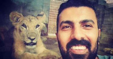 شاهد محمد سامى فى أحدث ظهور له برفقة أسد