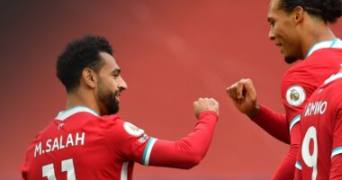 محمد صلاح يسجل هدف ليفربول الثالث ضد ليدز من صاروخية بالدقيقة 33.. فيديو