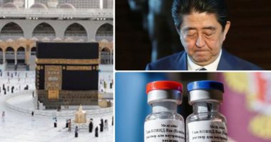 باختصار..أهم الأخبار العربية والعالمية حتى الـ12 ظهرا.. روسيا تبدأ فى توزيع لقاح سبوتنيك على أقاليمها.. شينزو آبي يزور المستشفى لتدهور حالته الصحية.. القمر يتعامد على الكعبة ويقترن مع كوكب الزهرة الاثنين المقبل