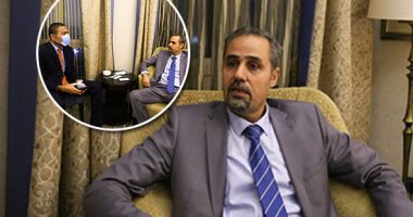 عضو المجلس الأعلى للدولة بليبيا سعد بن شرادة لـ"اليوم السابع": مصر هى الأقرب للشعب الليبى.. ندعو لتثبيت وقف إطلاق النار وهيكلة المجلس الرئاسى.. والسراج أهلك ليبيا.. ونشيد باجتماعات القاهرة للعسكريين الليبيين