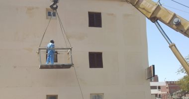 تنفيذ مبادرة توحيد طلاء الوجهات بالتنسيق مع شركات مدينة سفاجا