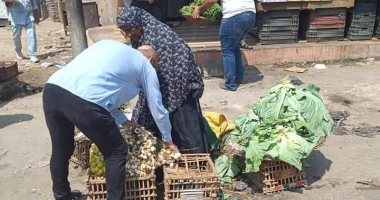 صور.. حملة لرفع إشغالات الطريق بشوارع الزقازيق
