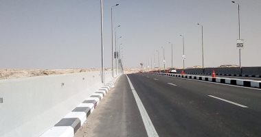 وزير النقل يتفقد محور سمالوط بالمنيا