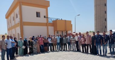 محافظة سوهاج : شباب "من حقك تعرف" يتفقدون مشروعات تنموية بدار السلام