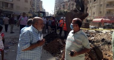 إحلال وتجديد خطوط الصرف شرق الإسكندرية ضمن تطوير المناطق العشوائية