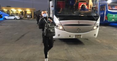 وصول الزمالك والإنتاج الحربى لاستاد القاهرة استعدادا لمواجهة الليلة
