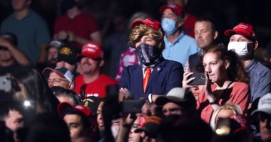 صور.. ترامب يحشد أنصاره فى نيفادا سعيا للتغلب على تقدم بايدن عليه بالولاية