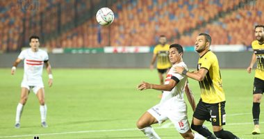 انطلاق مباراة الزمالك والإنتاج الحربي في الجولة الـ 27 للدورى.. صور